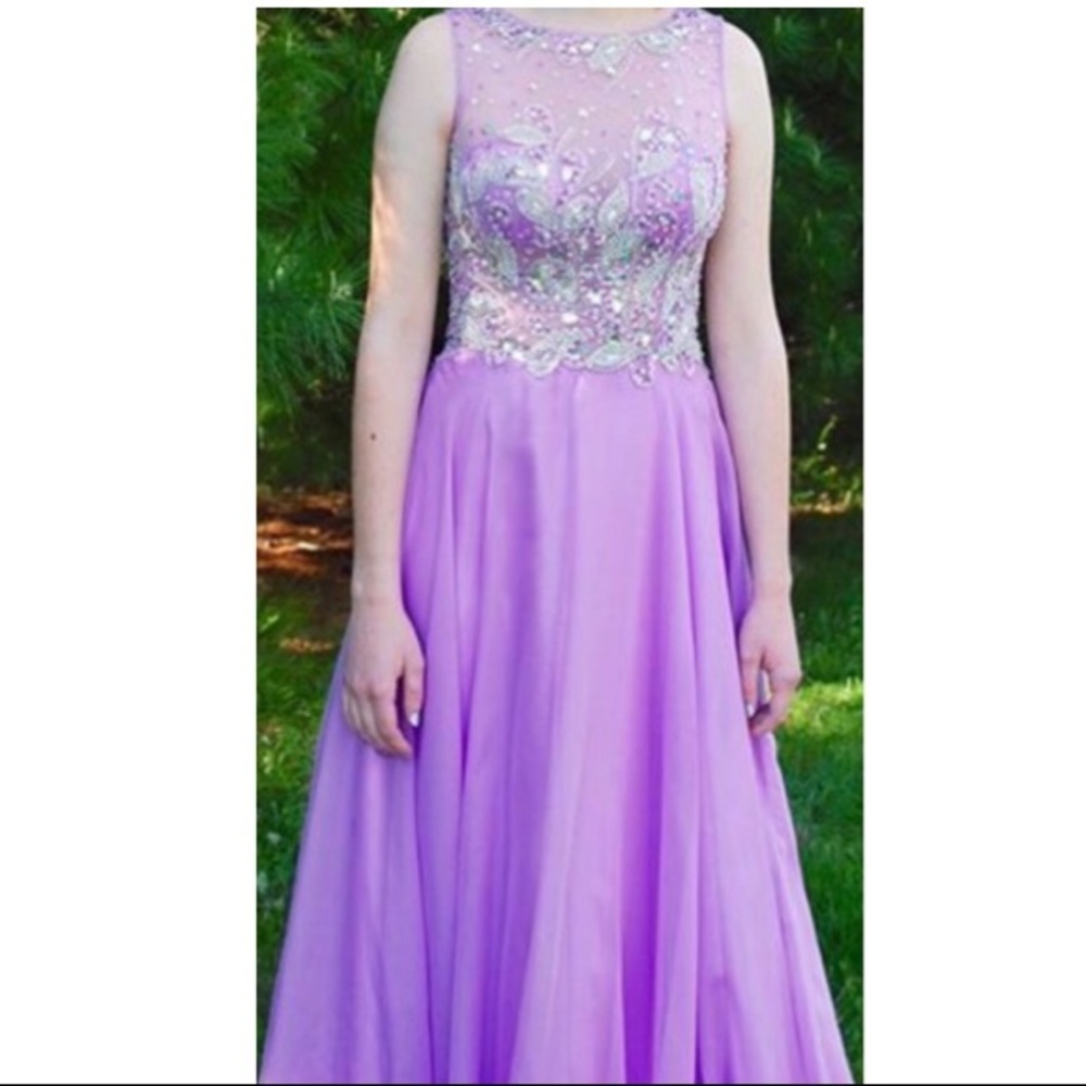 Lilac Prom Dress
